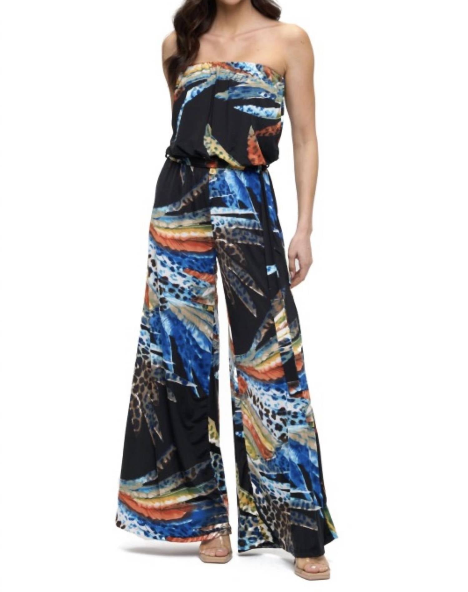 Ariella - Belt Tube Jumpsuit