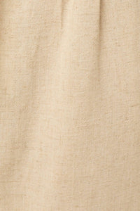 Linen paper bag pants