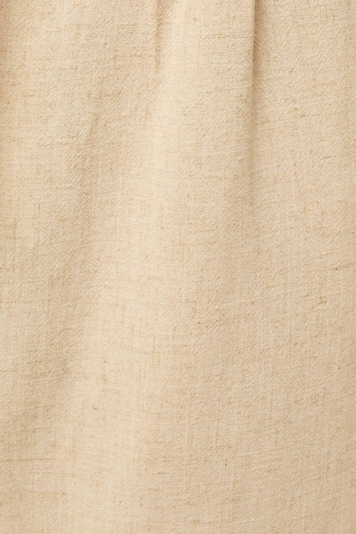 Linen paper bag pants
