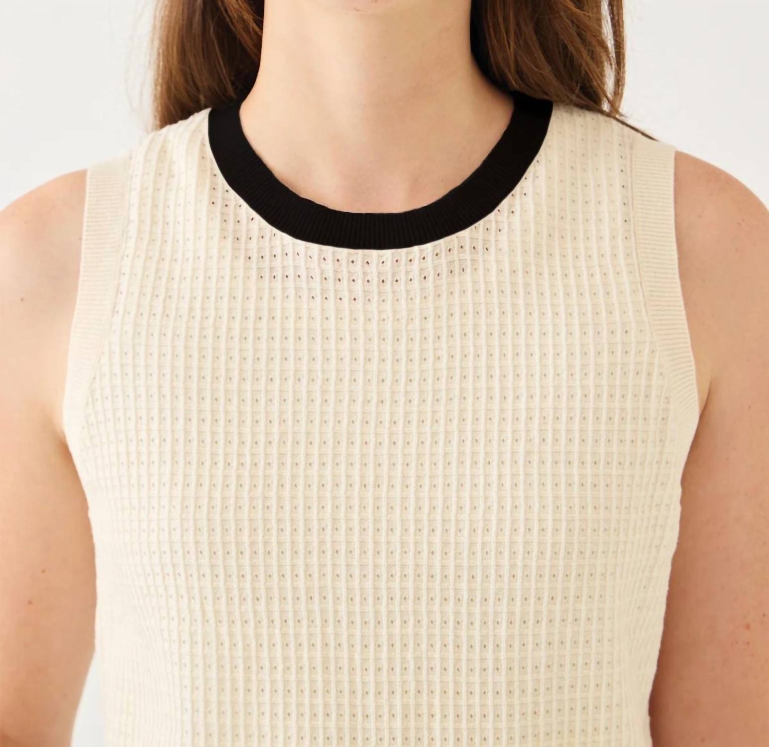 Demylee New York - Women's Issa Waffle Point Top