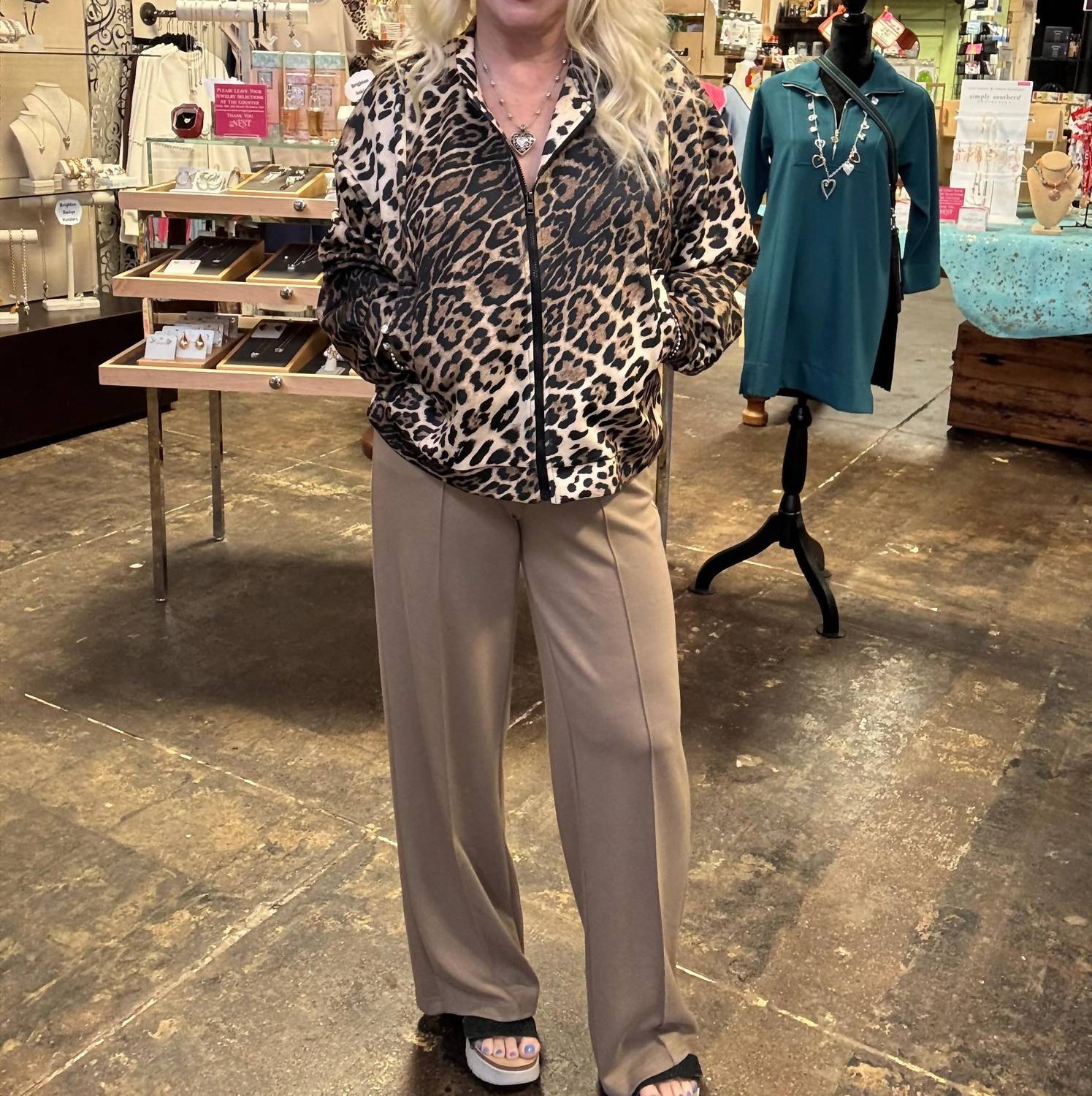 Picadilly - Wide-leg Center Seamed Pants