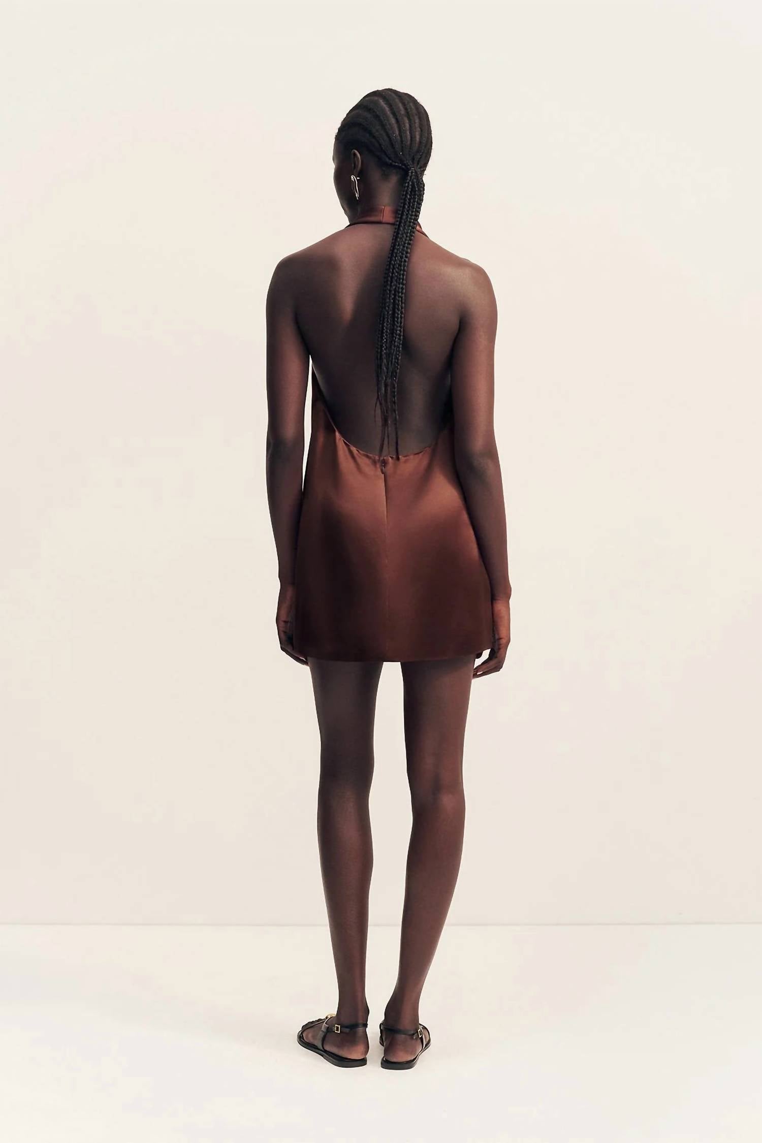 Shona Joy - SAVANNA HALTER MINI DRESS