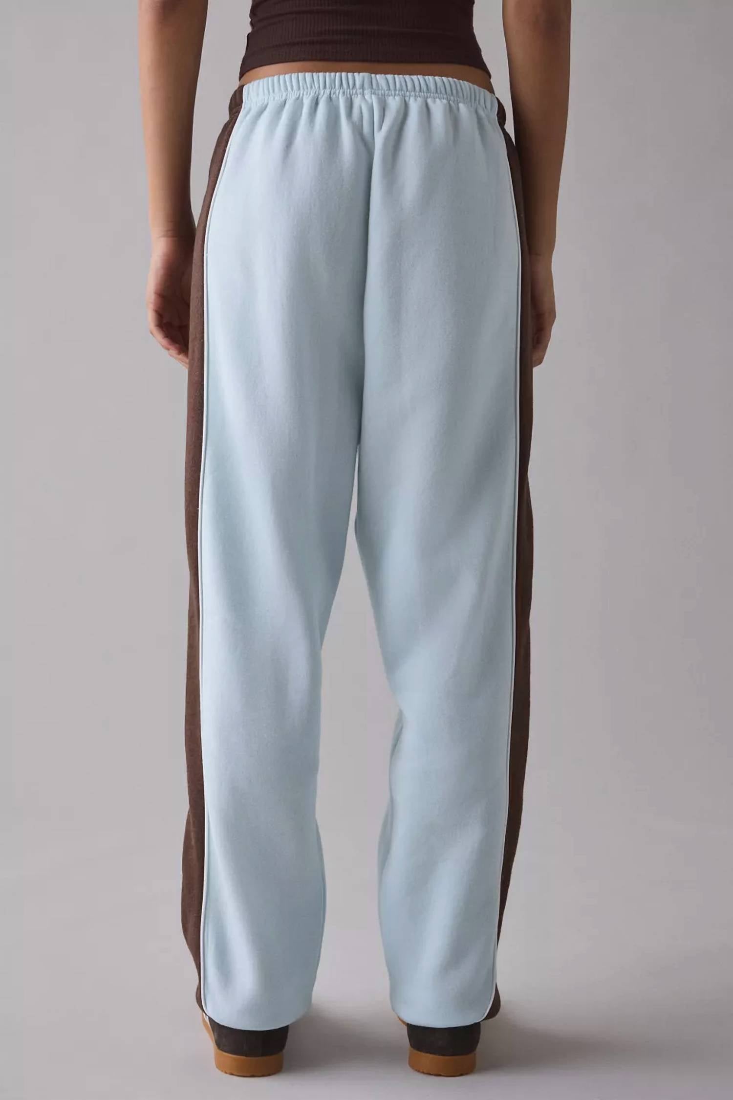 BOYS LIE LASSO'D UP KIMMY PANT in light blue - women's pants - alternate view