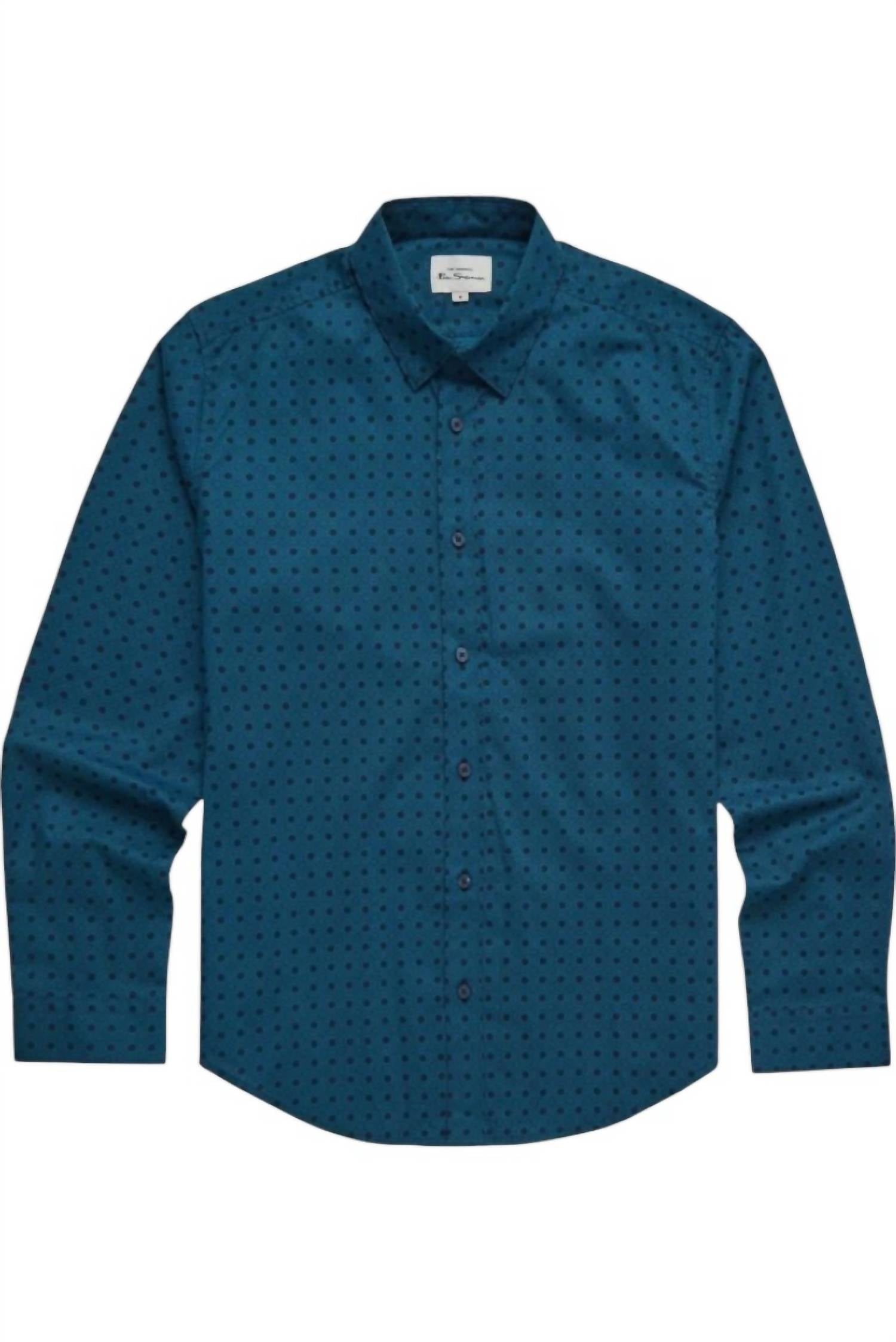 Ben Sherman - Abstract Geo Long Sleeve Shirt