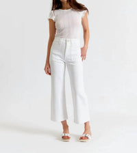 Daze - Valley Girl High Rise Patch Pocket Jean
