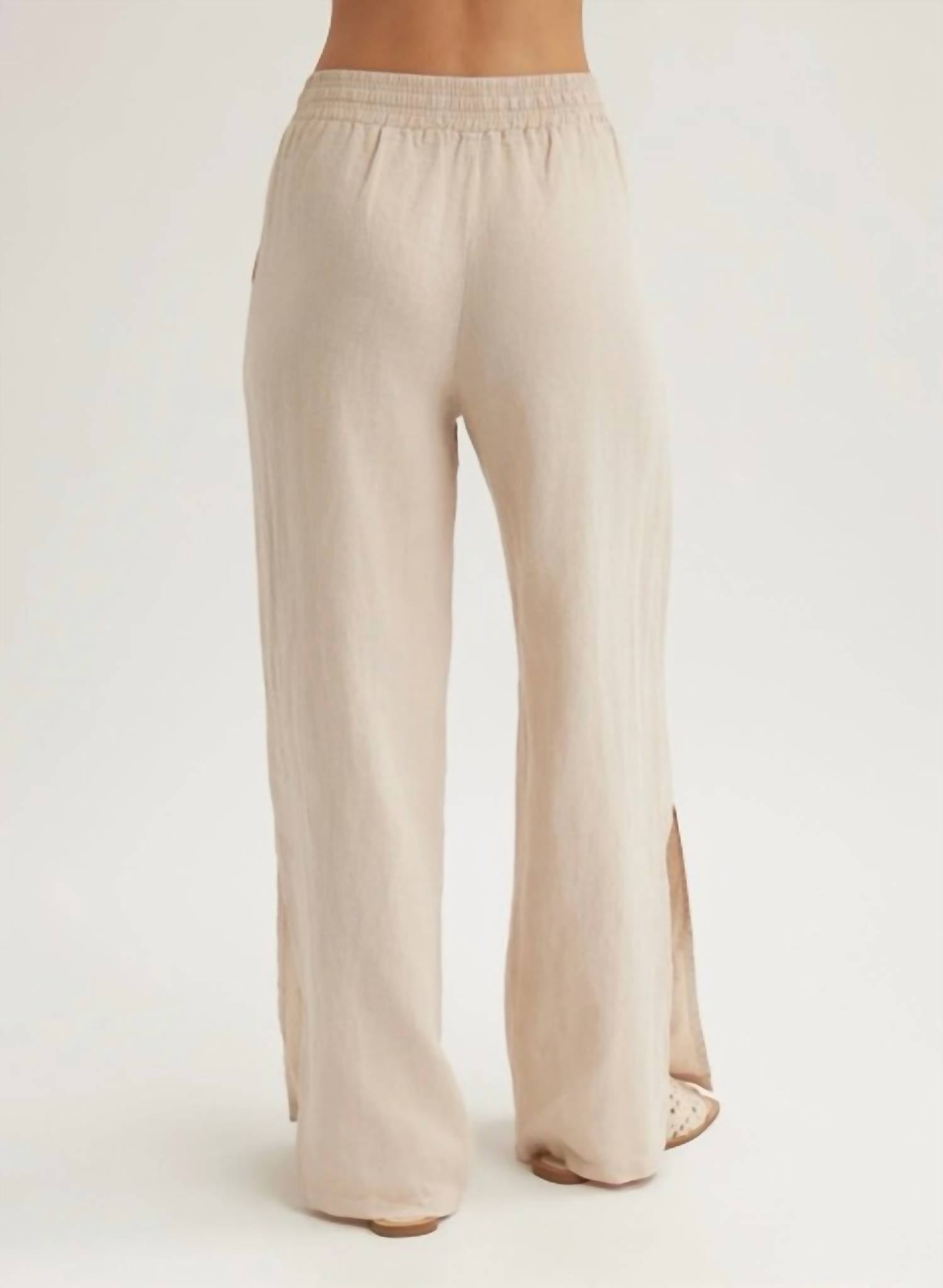 Bella Dahl - Side Slit Wide Leg Pants