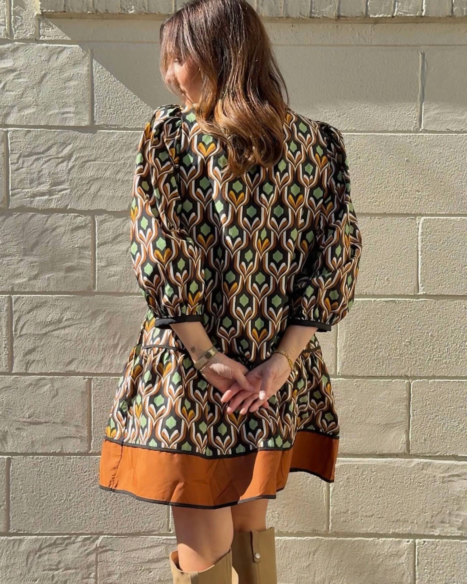 Entro - Lilith Print Mini Dress