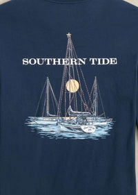 Southern Tide - Men's Sailboat Lights Long Sleeve T-shirt