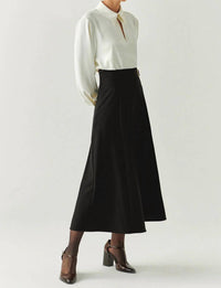 Exquise - Sol Flared Midi Skirt