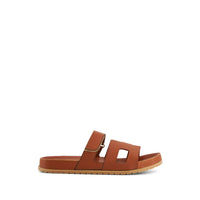Andrea Women's Casual Flat Sandal in honey - women's sandal