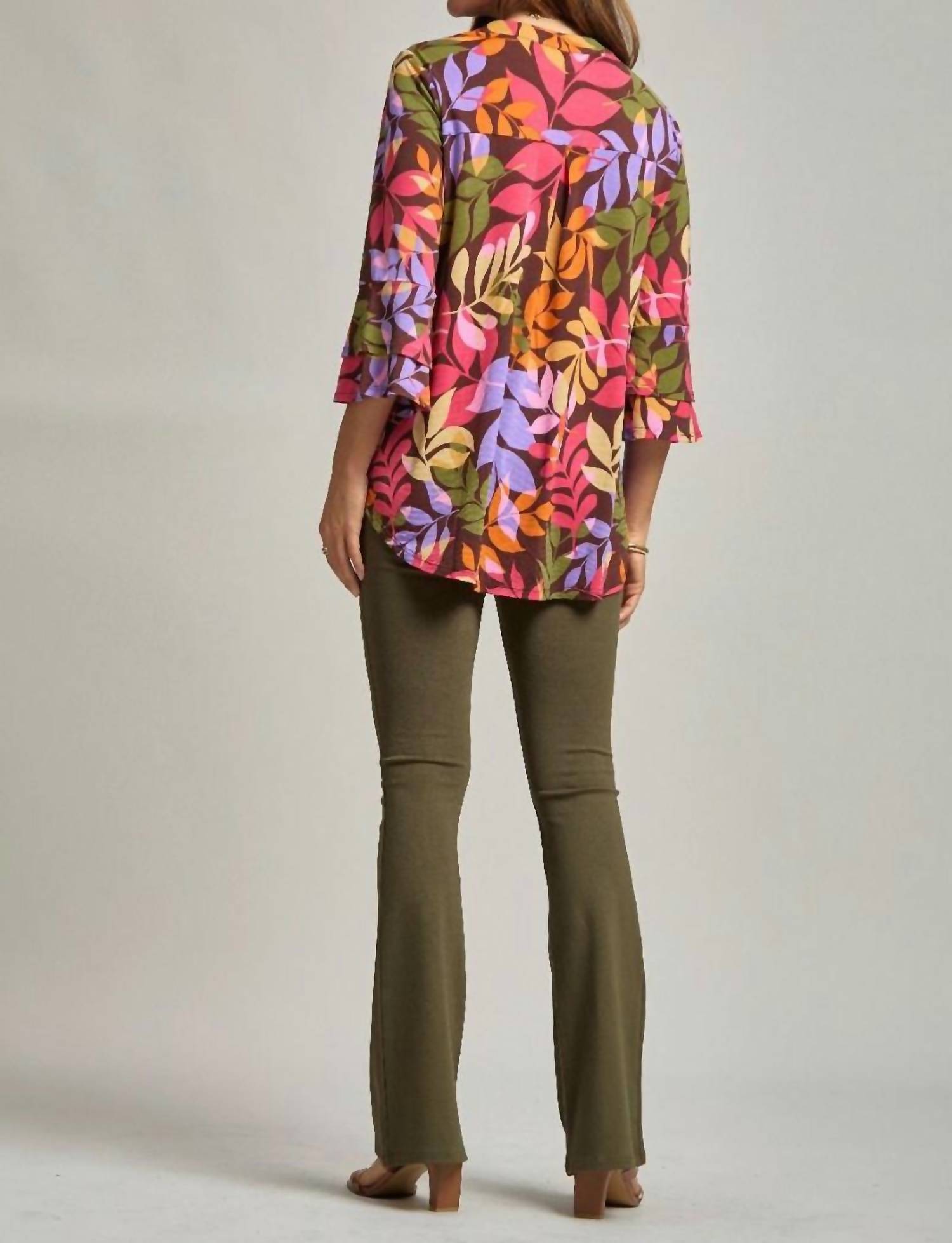 Dear Scarlett - Lizzy Leaves Blouse