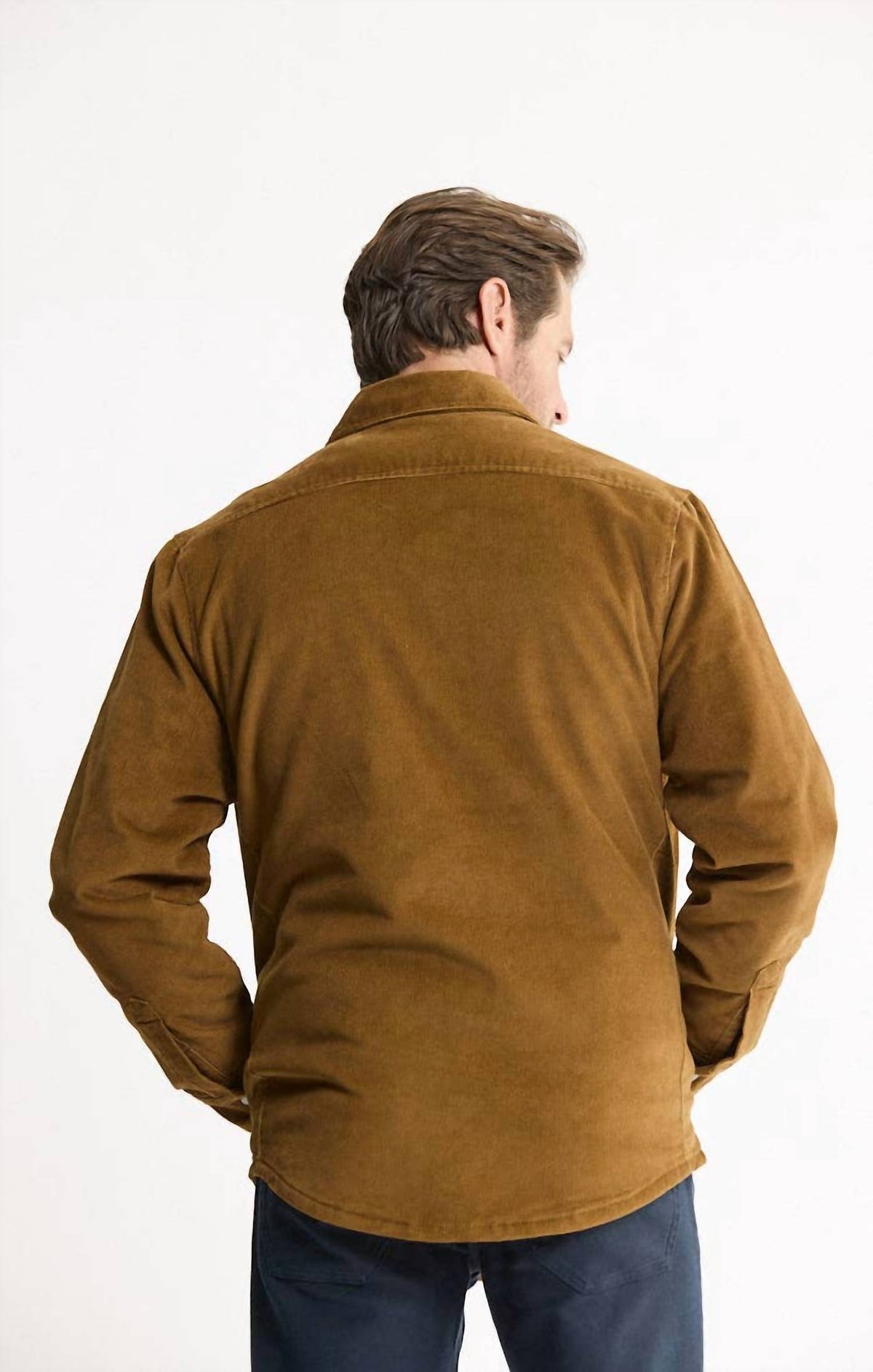 Jachs New York - Men's Sherpa Lined Corduroy Shirt Jacket
