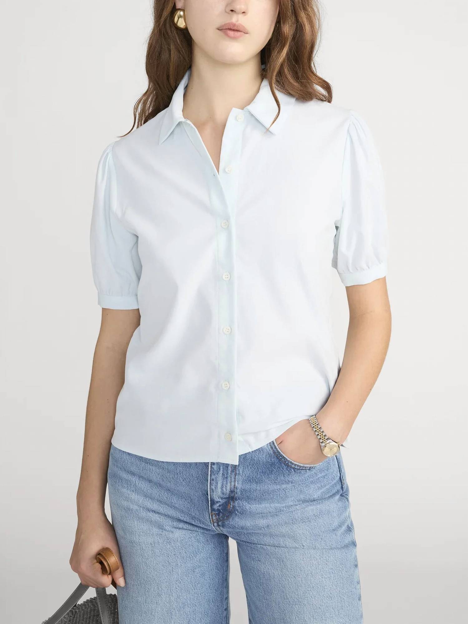 Frame - Cord Staple Blouse