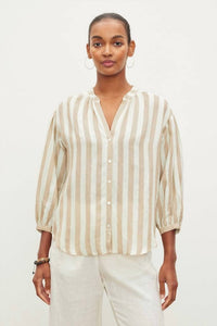 Velvet By Graham & Spencer - Women's Gabby Linen Top