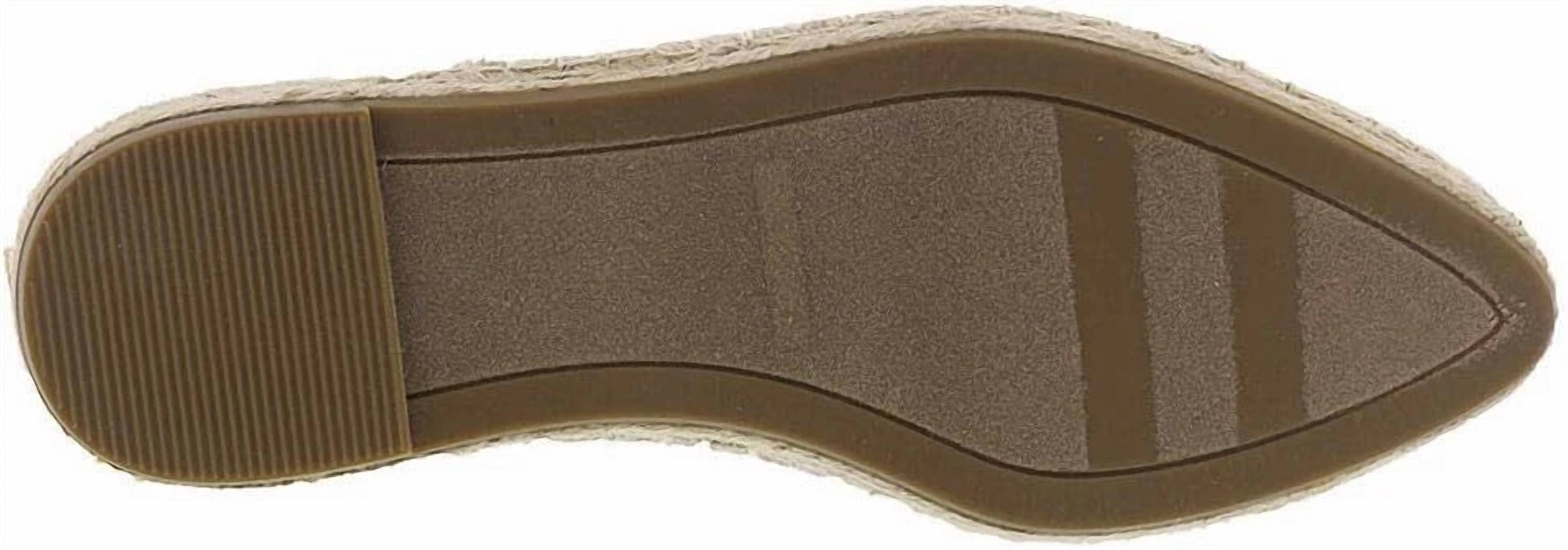Sbicca - Women's High Vamp Pointed Espadrille Flat Mule