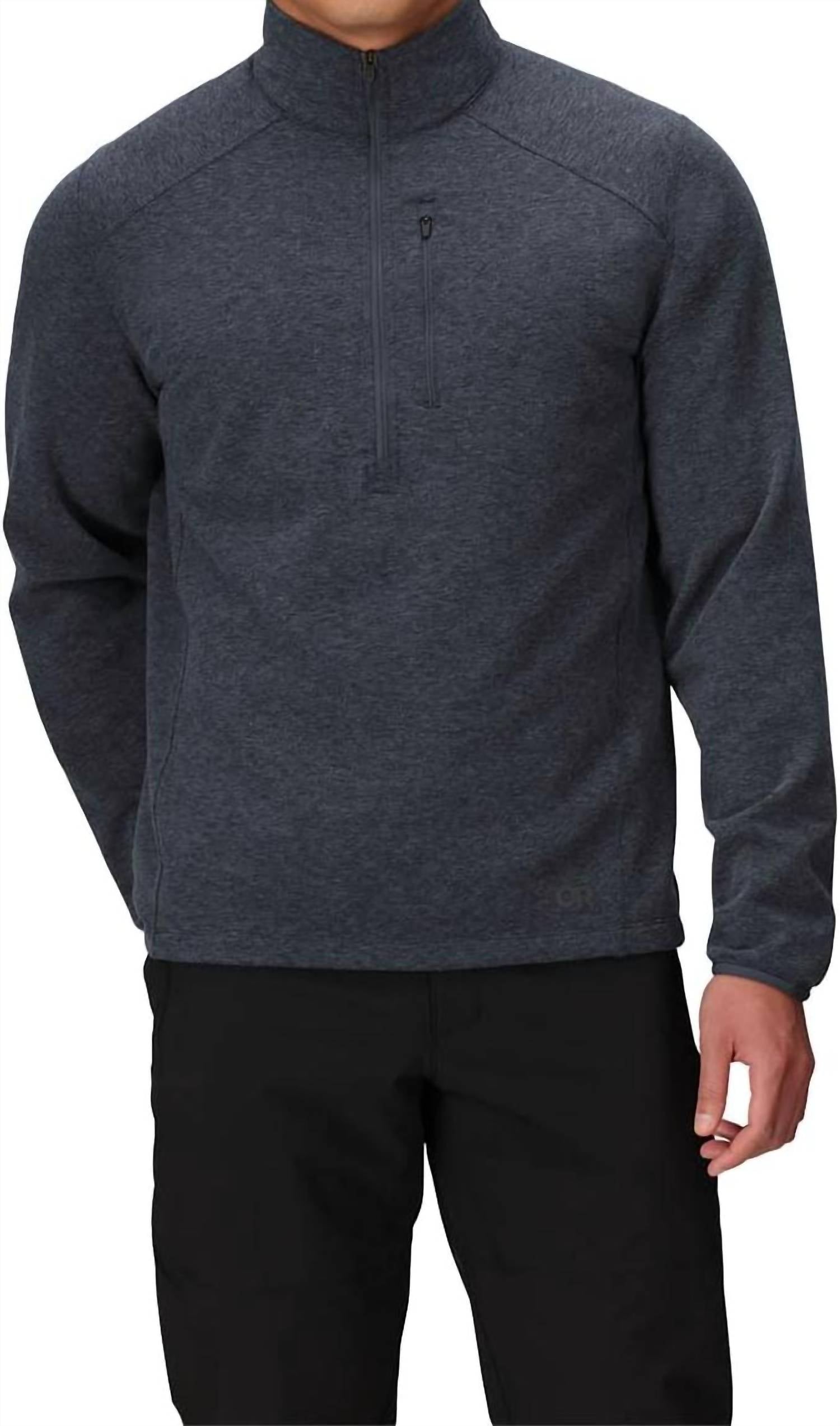 Outdoor Research - Crescent Fleece Half Zip Merino Pullover