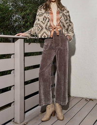Mystree - Washed Corduroy Trousers