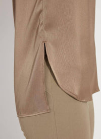 Lysse - Caroline V-neck Satin Top