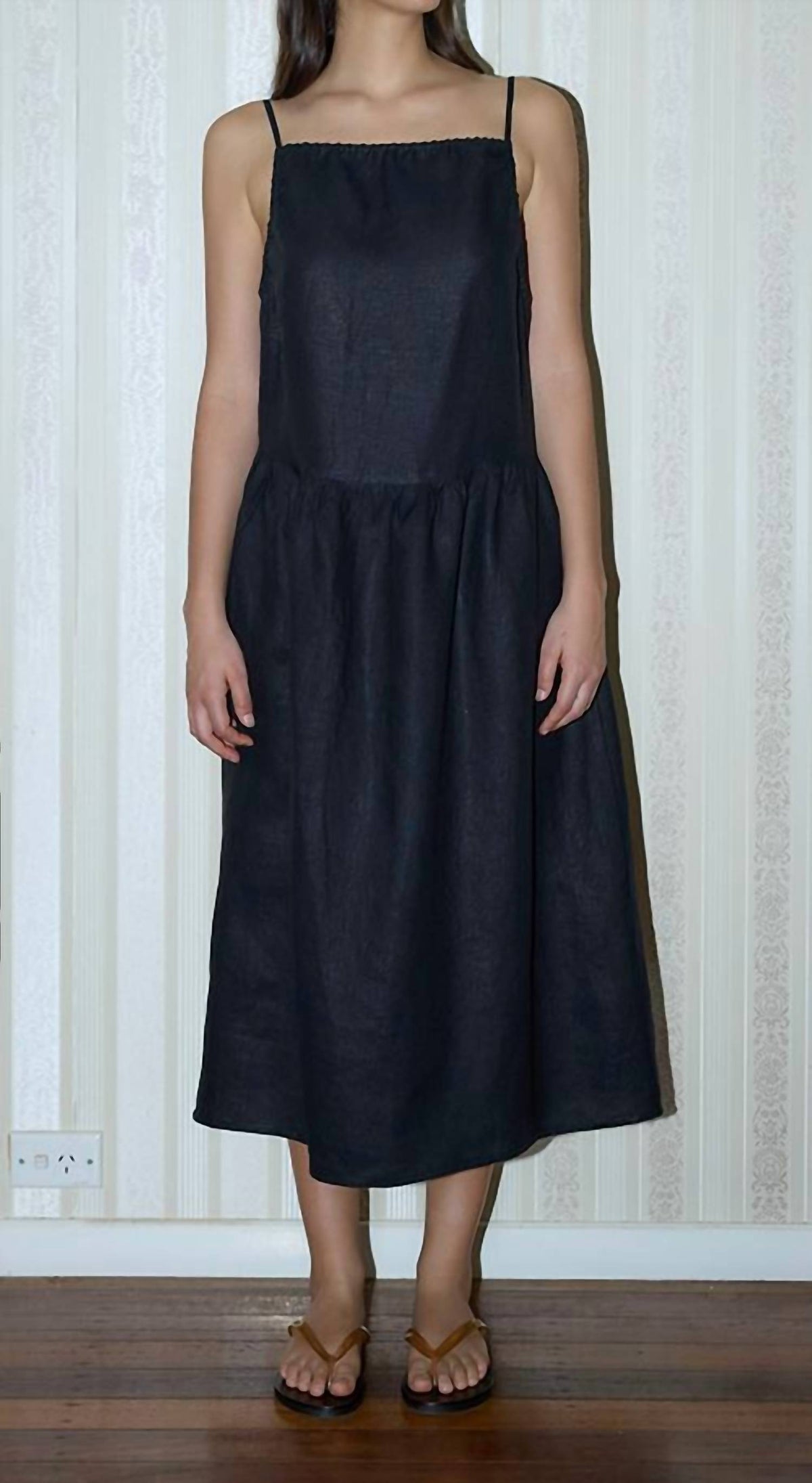 Deiji Studios - Gathered Halter Dress