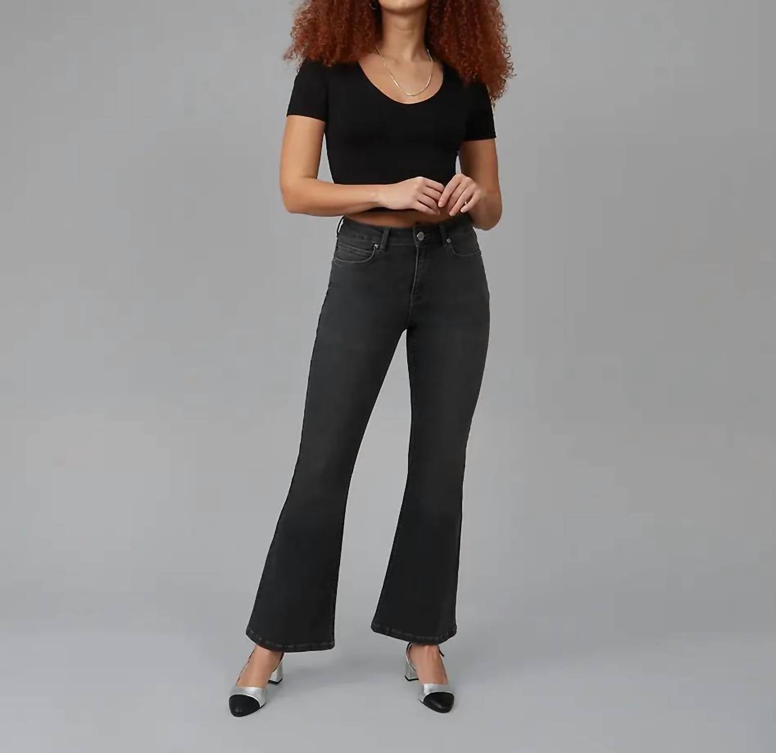 Lola Jeans - Alice Gms High Rise Flare Jeans