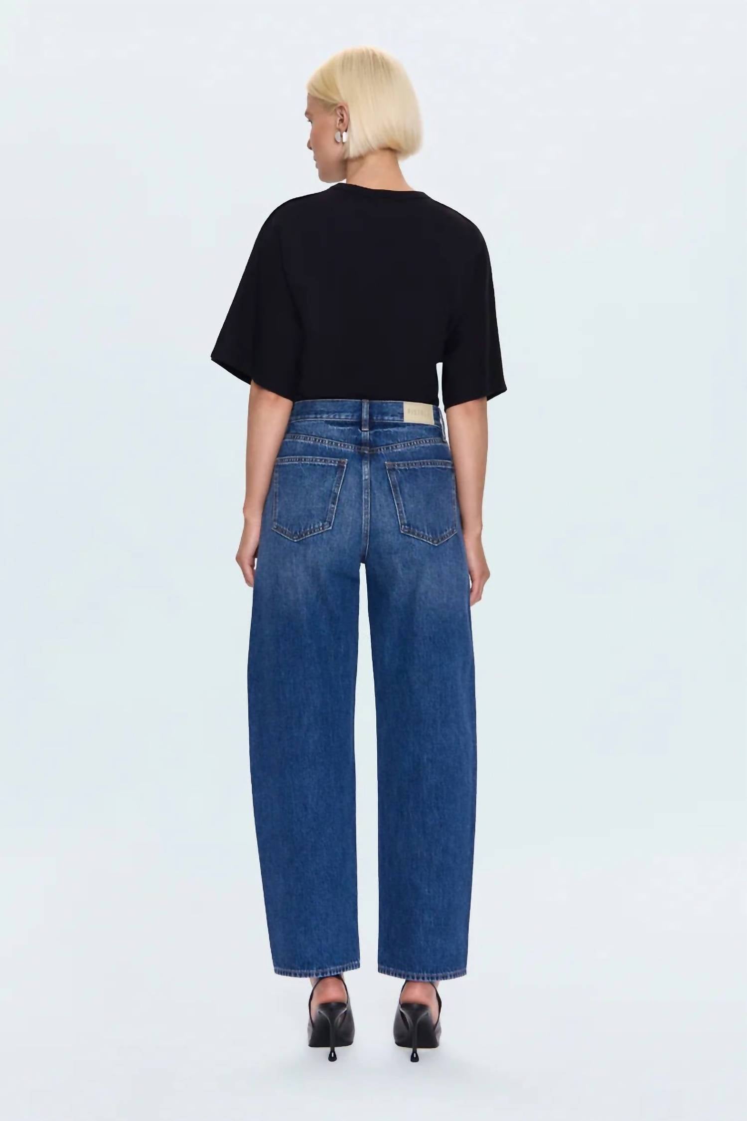 Pistola - Wes High Rise Barrel Jean