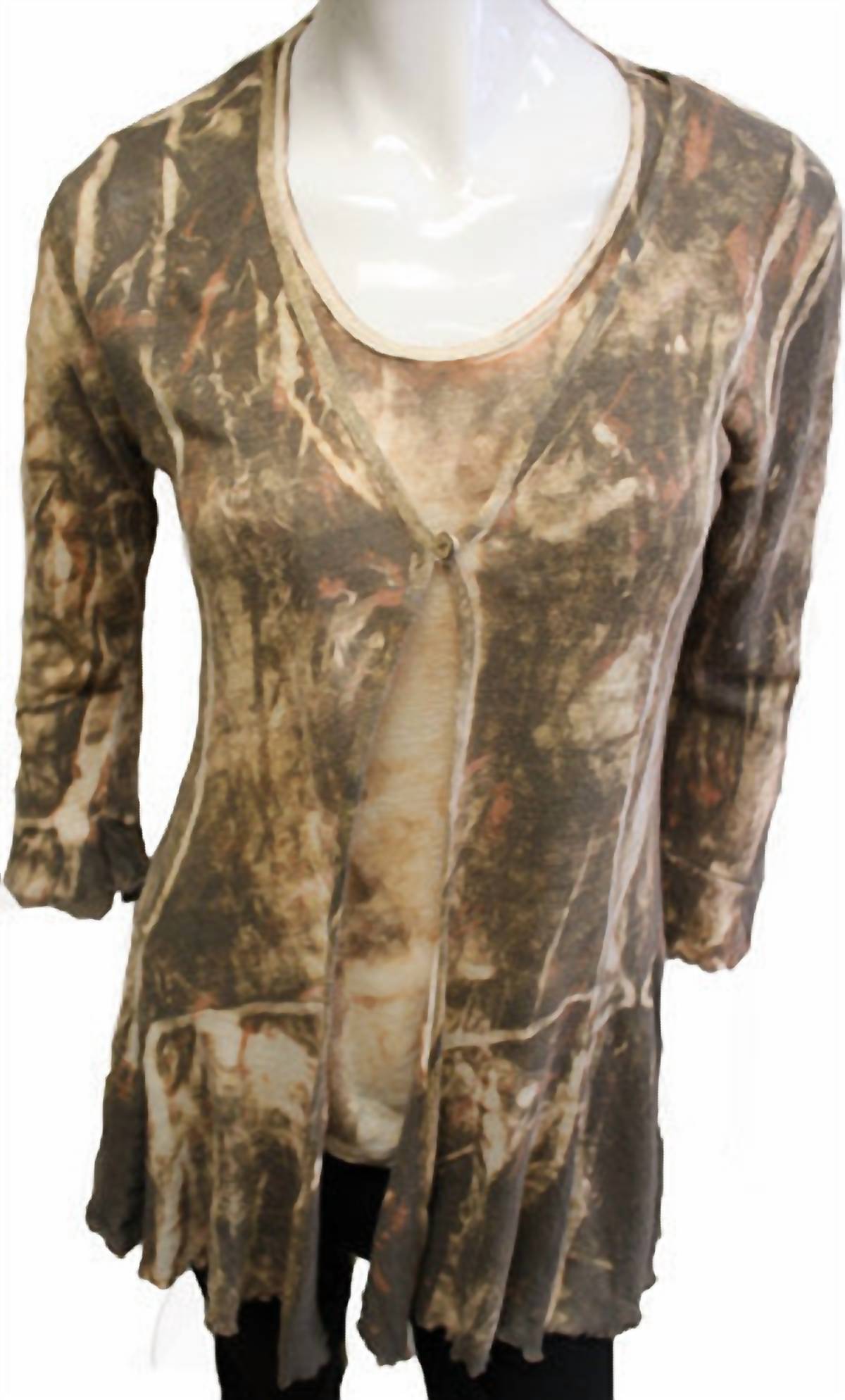 Angel - Bleach Linen Long Cardigan