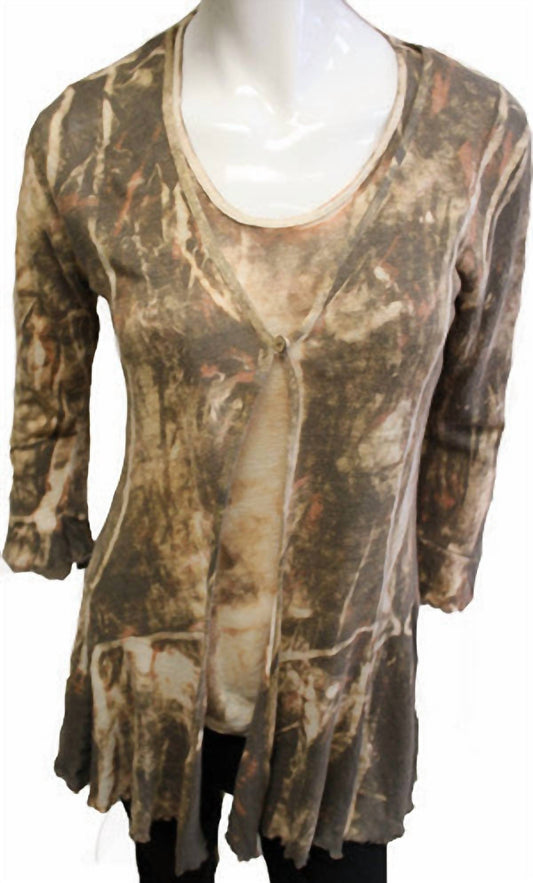 Angel - Bleach Linen Long Cardigan