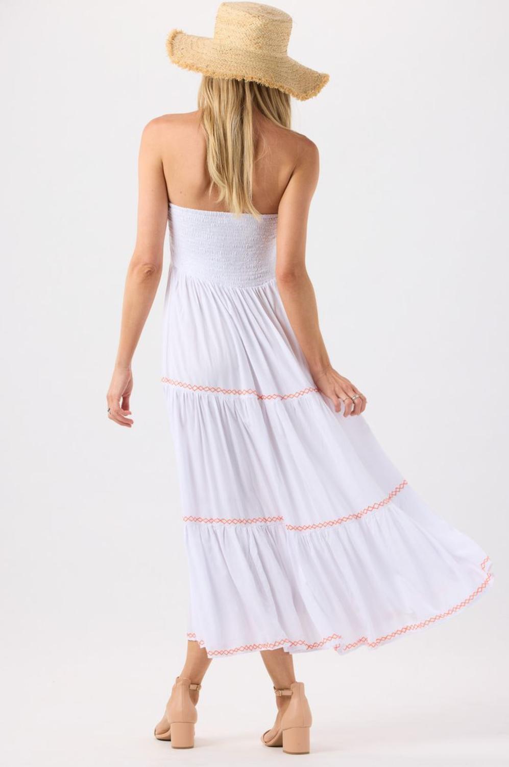 Tiare Hawaii - Seaspray Strapless Maxi Dress