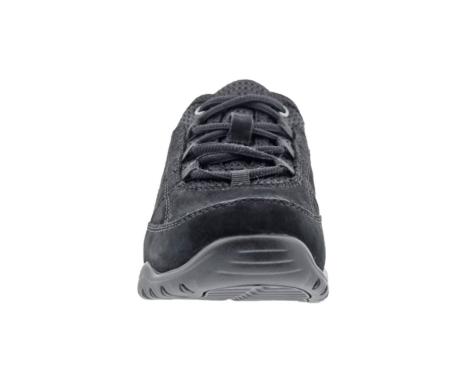 DREW Women's Lisbon Shoe in black nubuck combo - women's shoe - alternate view