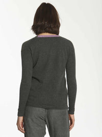 Label+Thread - Women's Luxe Stripe V-neck