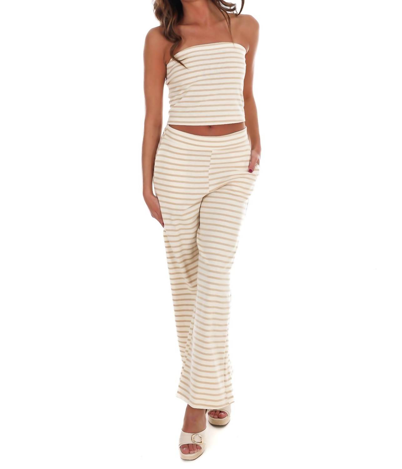Hyfve - Joke's On You Stripe Two Piece Set