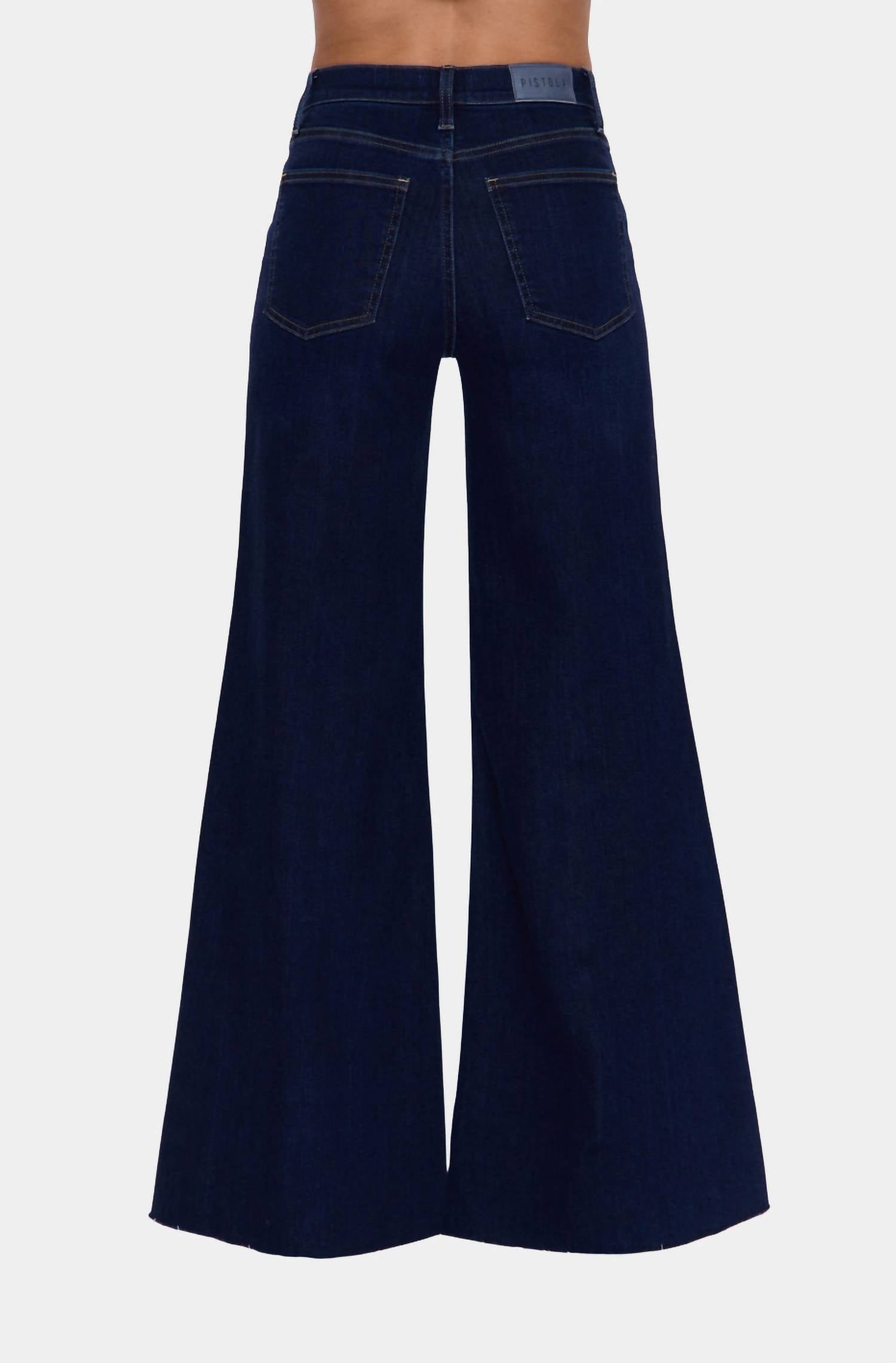 Pistola - Izzy High Rise Wide Leg Jean