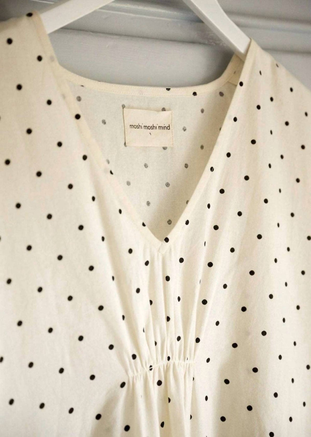 Moshi Moshi Mind - Black Dotted Kaftan