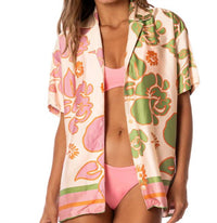 MAAJI FLOATING BLOOMS NOISE SHIRT in pink - women's shirt - alternate view