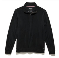 Flags & Anthem - Hero Solid Twill 1/4 Zip Mock Neck Sweater