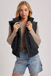 Bluivy - Bomber Style Puffer Vest