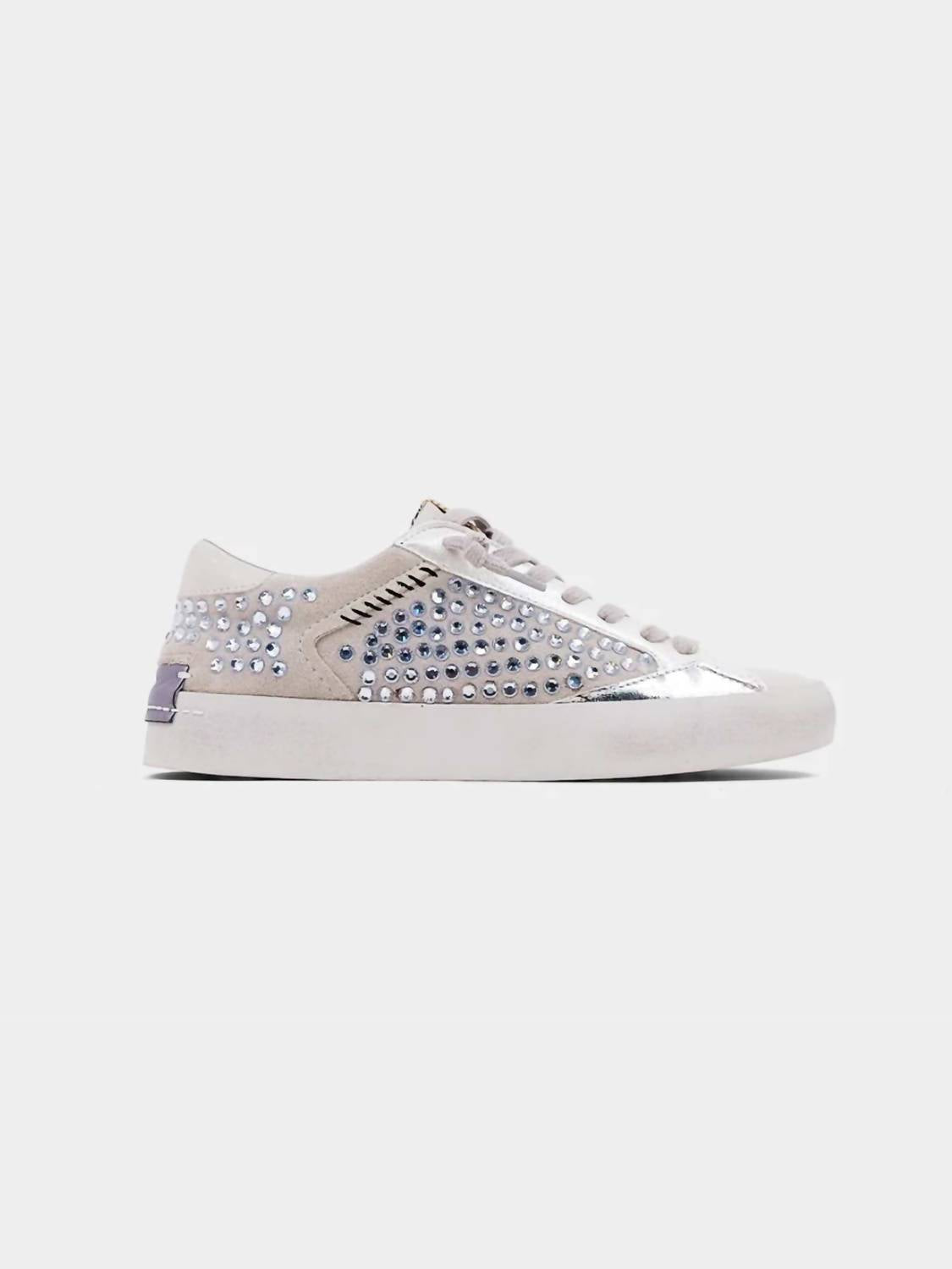 Shu Shop - Women's Ruby Metallic Stud Sneaker