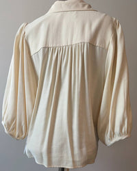 Fifteen Twenty - Women's Three-Quarter Tie Front Blouse
