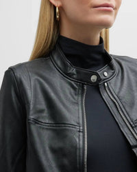Spanx - Leather-like Moto Jacket