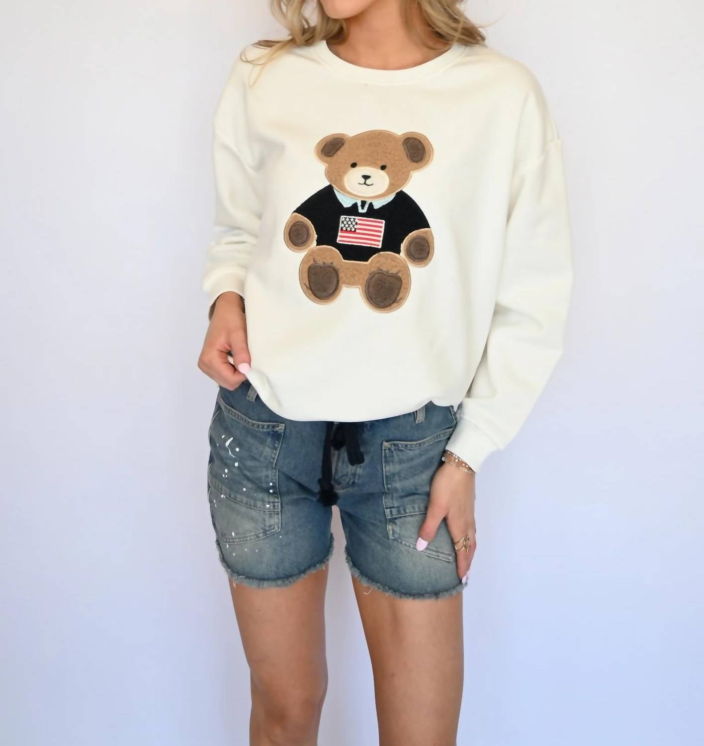 Vintage Havana - Teddy Surf Wash Sweater