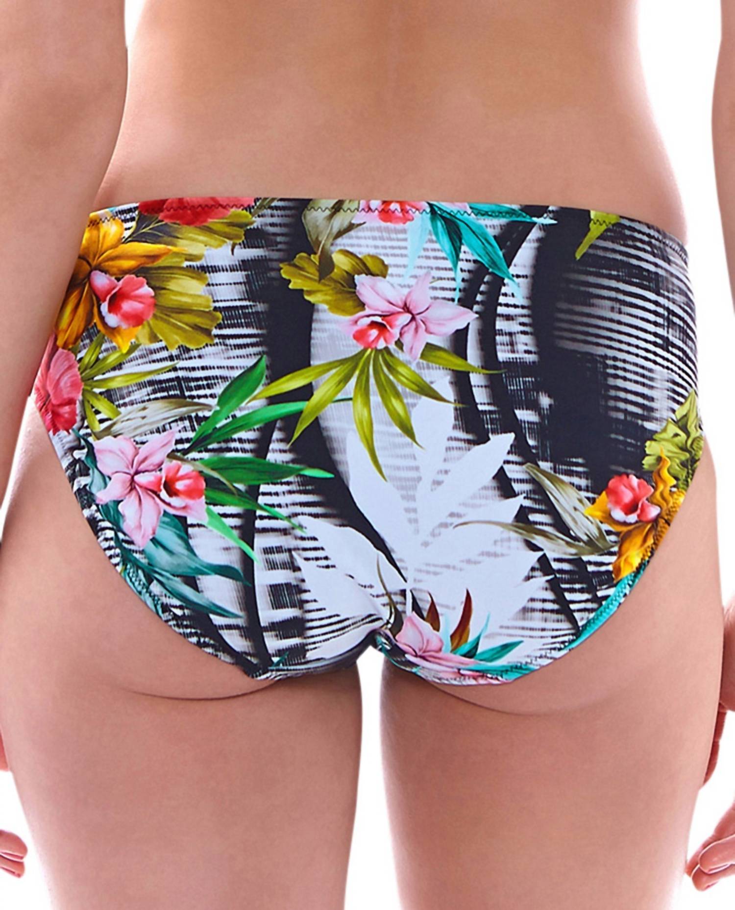 Fantasie - Mid-Rise Gathered Brief Bikini Bottom