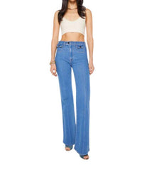 Mother - Pocket Flap Hustler Roller Heel Flare Jeans