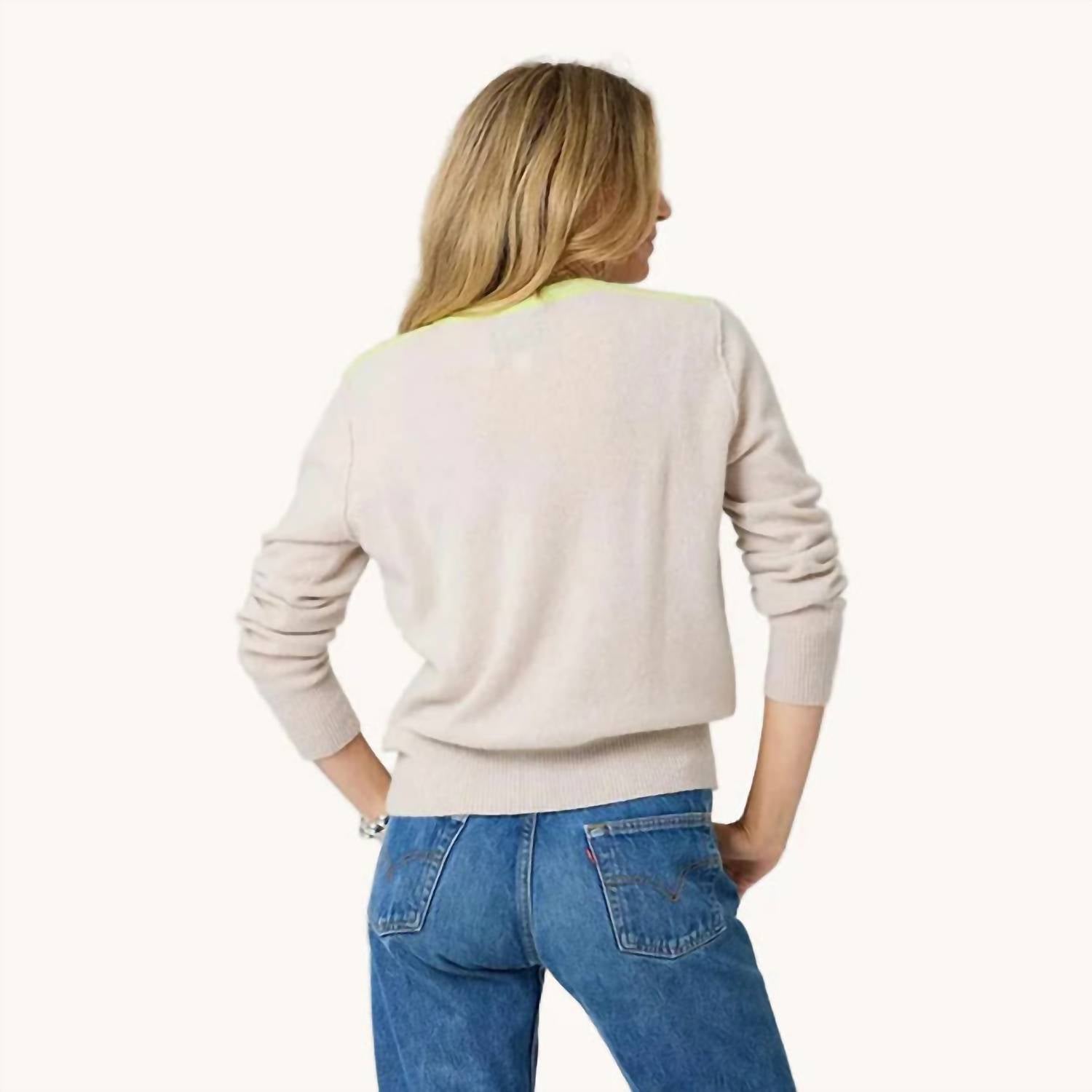 Kerri Rosenthal - Whisper Imperfect Heart Sweater