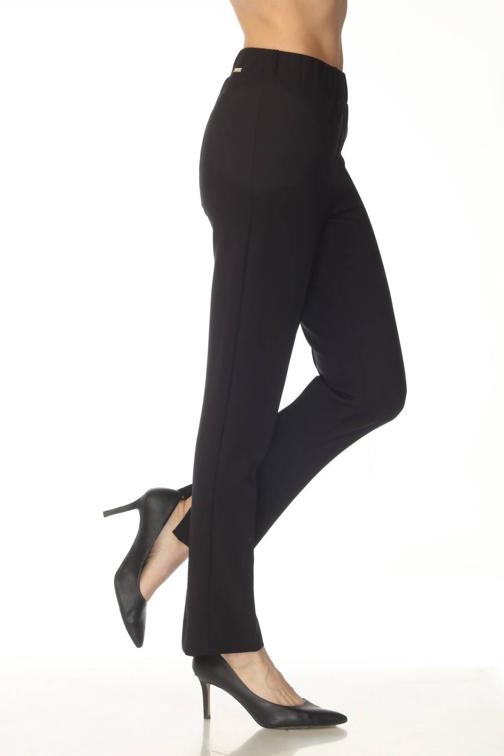 Joseph Ribkoff - Split Hem Pull On Straight Pants