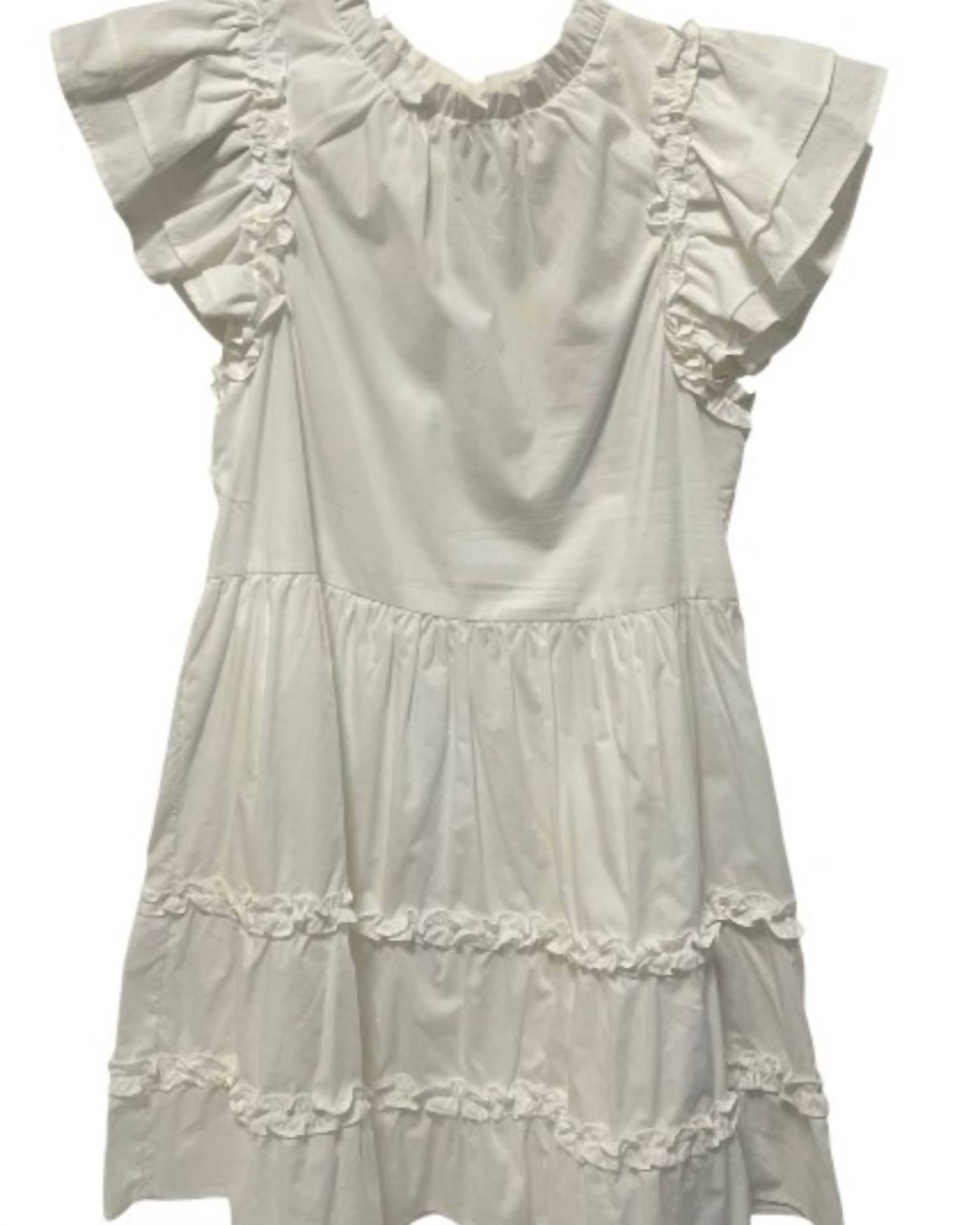 Sincerely Yours - Women's Solid Poplin Mini Dress