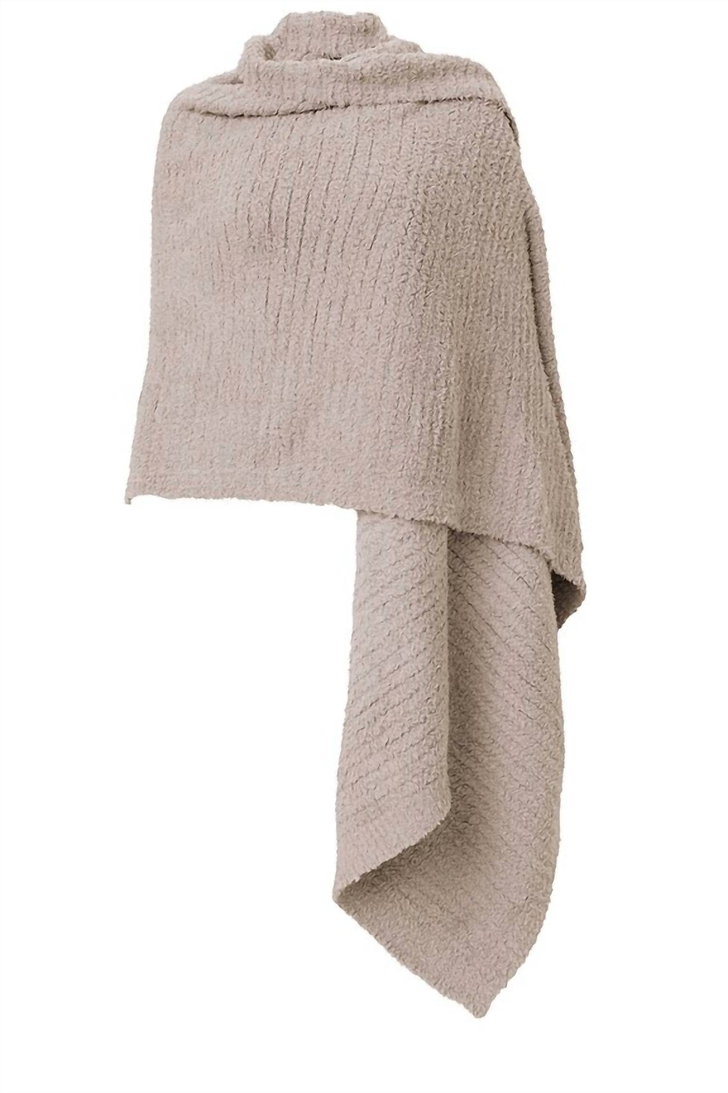 Barefoot Dreams - Women's Cozychic Boucle Blanket Scarf