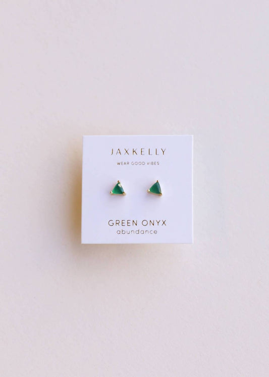 Jaxkelly - Women's Mini Energy Gem Stud Earrings
