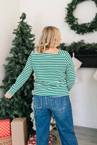 Polagram - Paris Stripe Top