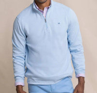 Southern Tide - Sandy Cove Pique Quarter Zip Top