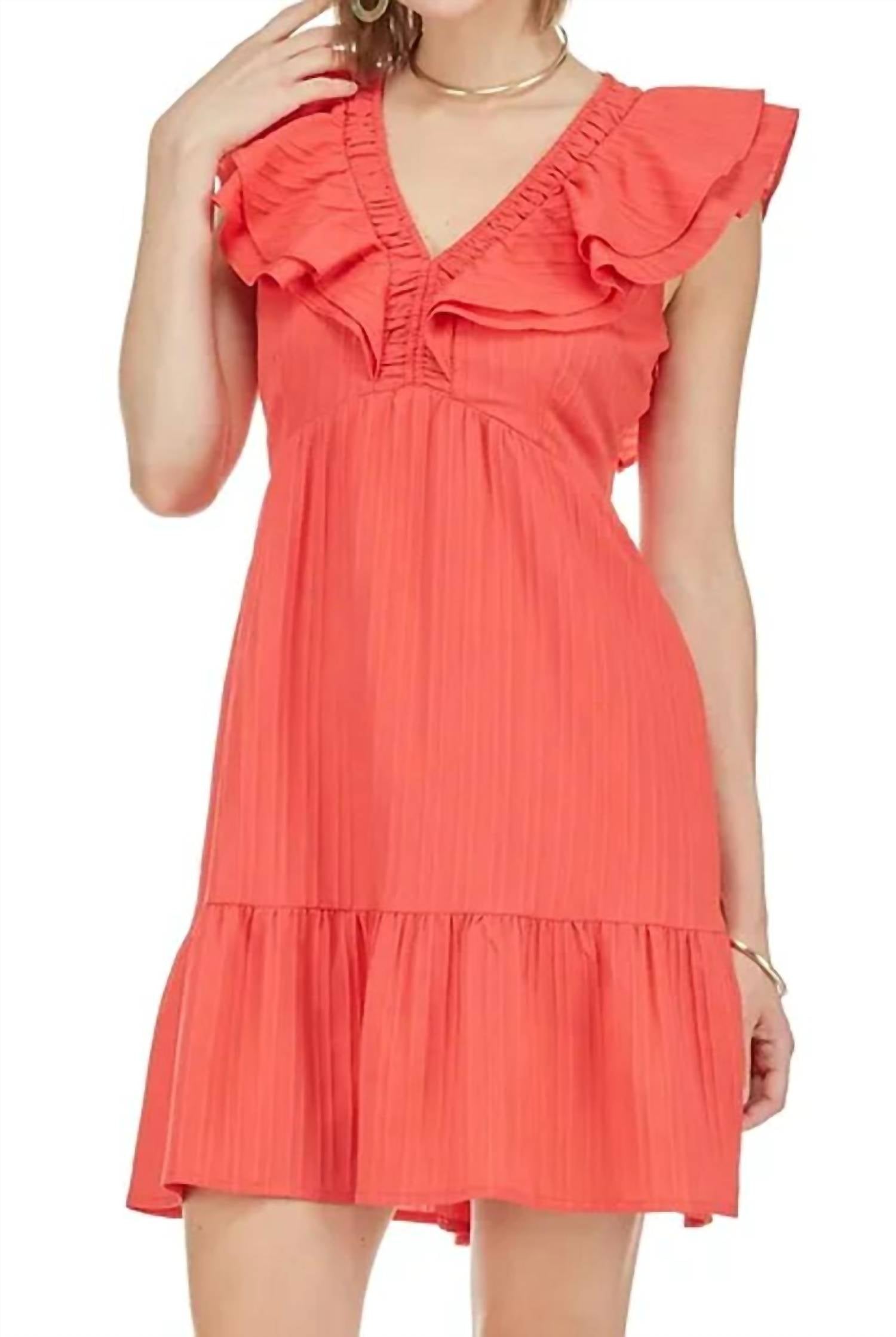Joy Joy - Ruched Dress